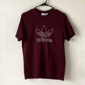 Adidas Mens Trefoil Embroidered T-Shirt